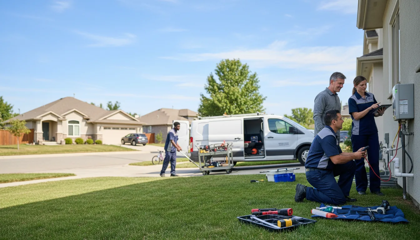 Tankless water heater service in Moyock, NC